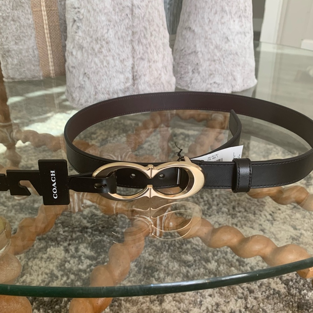 Coach belt